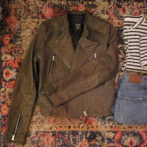 True Religion Olivia Leather Jacket